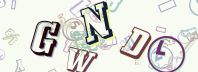 This is a captcha-picture. It is used to prevent mass-access by robots. (see: www.captcha.net)